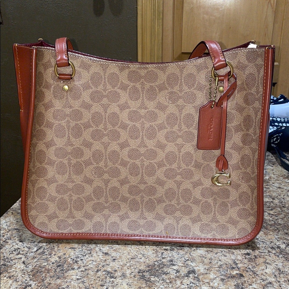 Coach Tyler Carryall In Signature Canvas